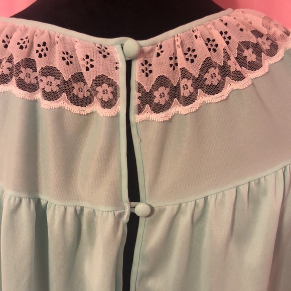 Vintage Nightgown With Lace - Picture 9 of 14
